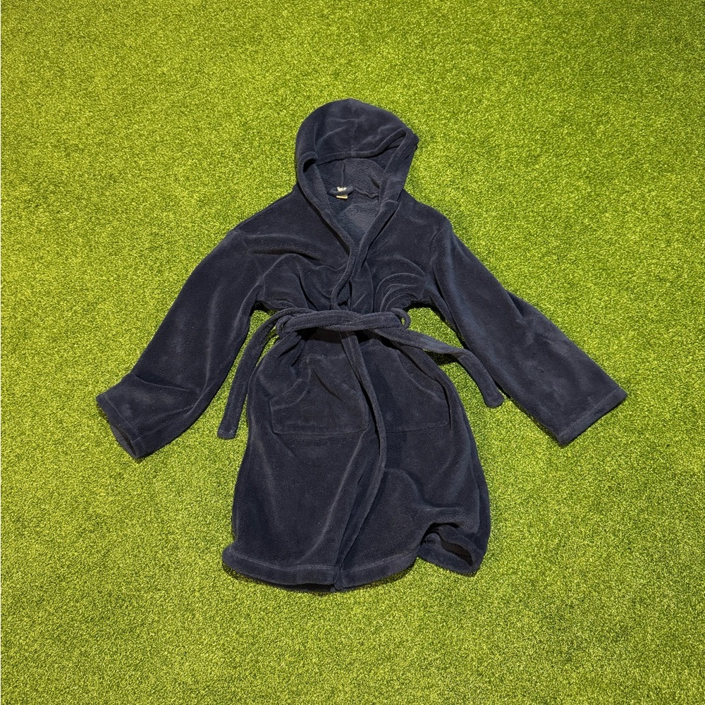 GAP Fleece Kids' Navy Pajama Robe